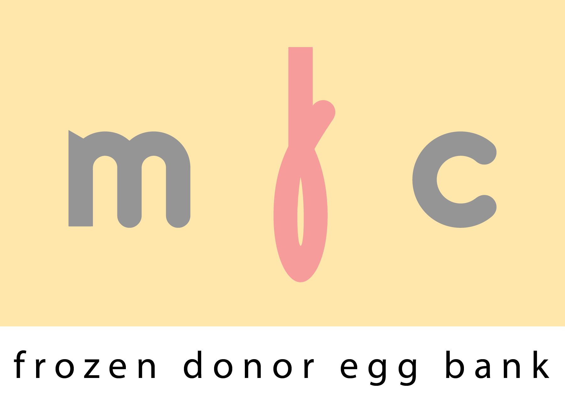 MFC original logo in AI converted to frozen donor egg bank